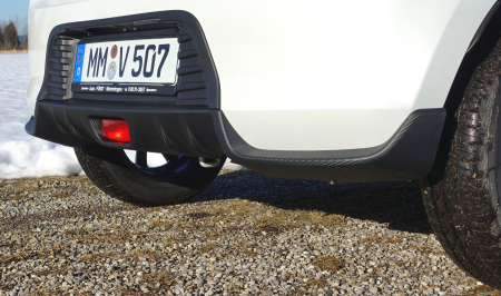Heckschürze in Carbon-Optik für SUZUKI SWIFT